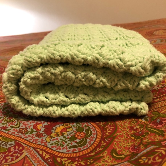 Feels like Butta Handmade Crochet Baby Blanket - Picture 5 of 11